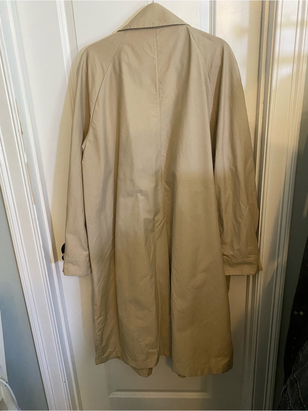 Calvin Klein Light Beige Trench Coat - Picture 3 of 5